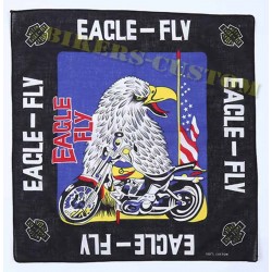 Bikers-Custom : Bandana biker eagle and bike