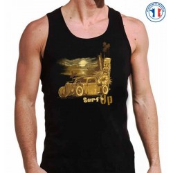 Bikers-Custom : Débardeur homme SURF'S UP