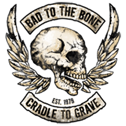 Bikers-Custom : Débardeur homme BAD TO THE BONE