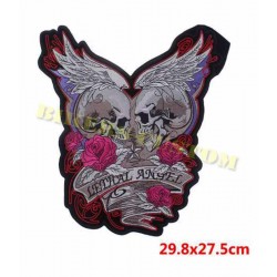 Bikers-Custom : patchs, écussons Angels skull