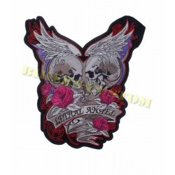 patchs, écussons Angels skull