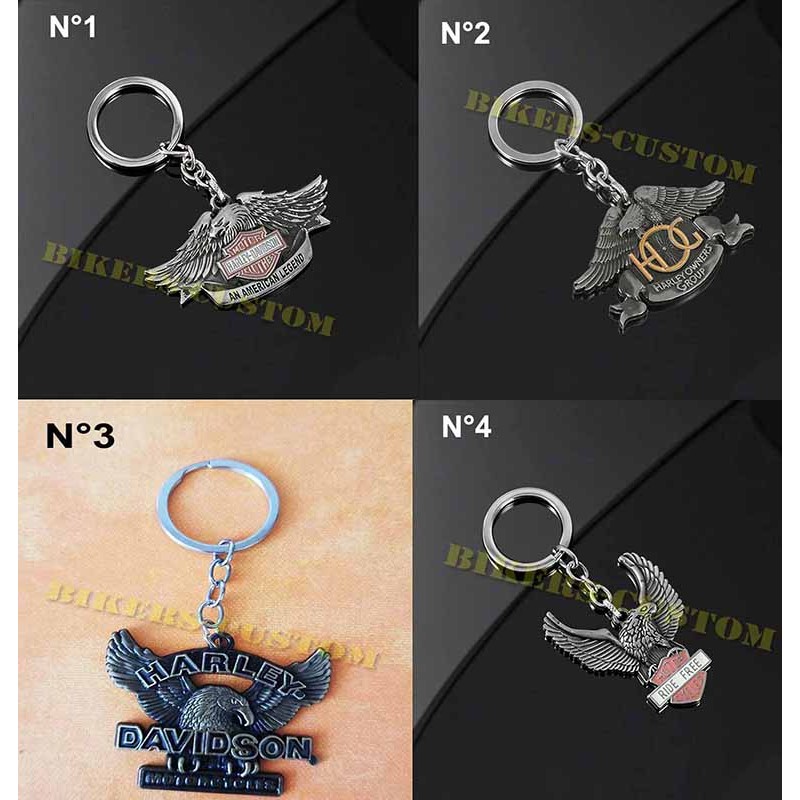 Bikers-Custom : Porte clés Harley Davidson Motorcycle