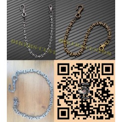 Chaîne portefeuille croix