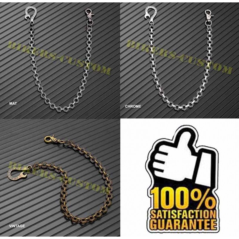 Bikers-Custom : Chaîne portefeuille chain nuts
