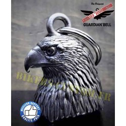 Clochette moto ou guardian bell tête d'aigle