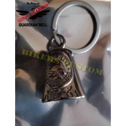 Clochette moto ou guardian bell live to ride noir