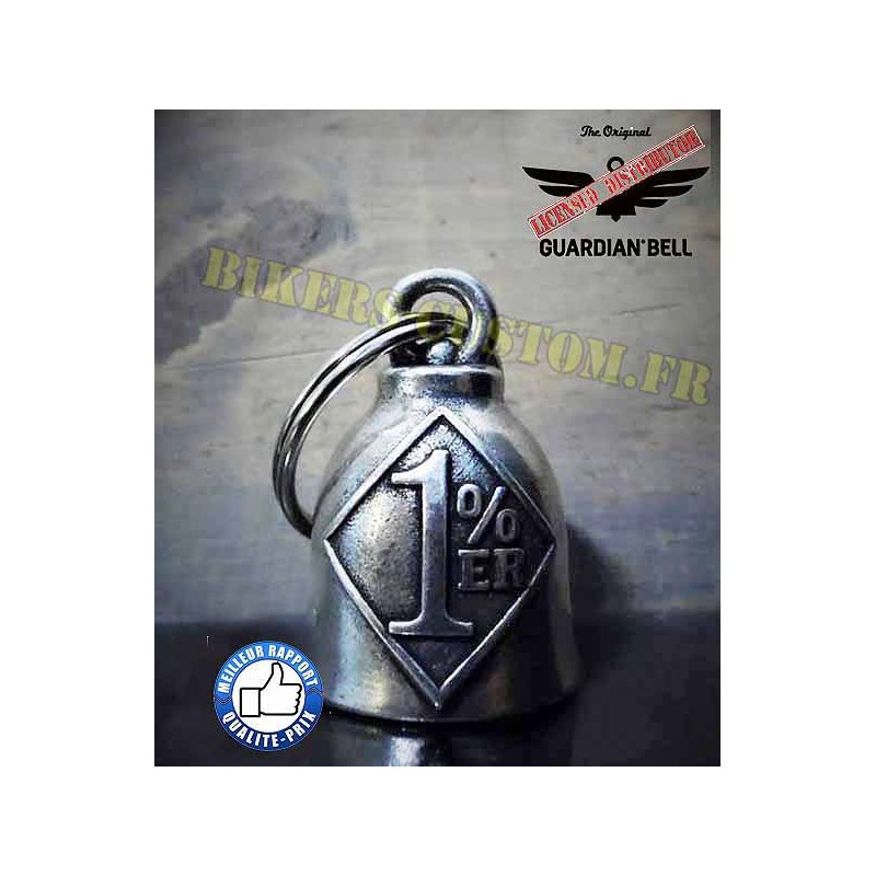 Bikers-Custom : Clochette moto ou guardian bell 1 pourcent