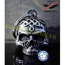 Clochette moto ou guardian bell celtic skull