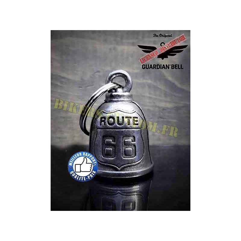 Bikers-Custom : Clochette moto ou guardian bell route 66