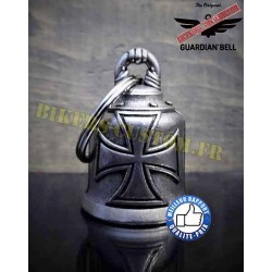 Clochette moto ou guardian bell croix de malte