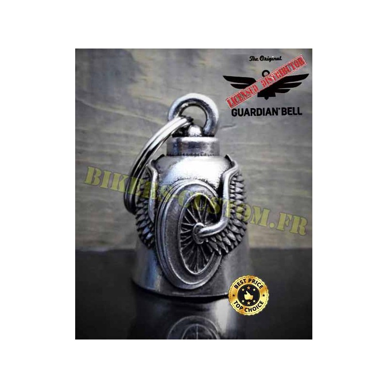 Bikers-Custom : Clochette moto ou guardian bell roue