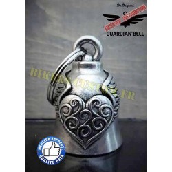Bikers-Custom : Clochette moto ou guardian bell heart wing