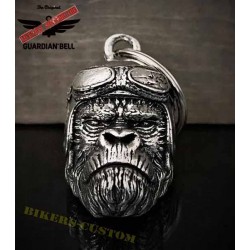 Bikers-Custom : Clochette moto ou guardian bell Monkey biker