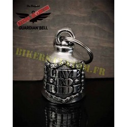 Clochette moto ou guardian bell Live To Ride Shield