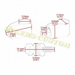 Bikers-Custom : Antivol de selle pour Harley et custom