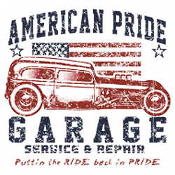 Bikers-Custom : Débardeur homme AMERICAN PRIDE GARAGE