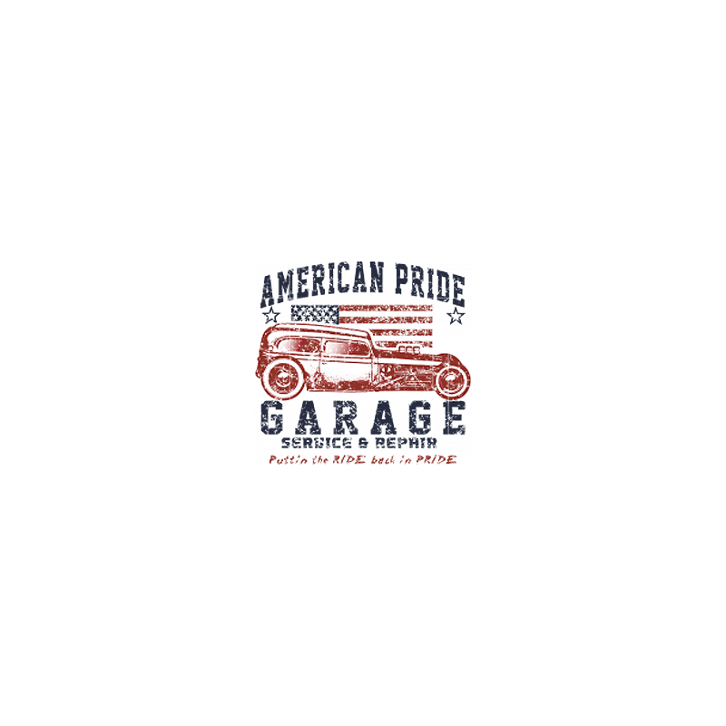 Bikers-Custom : Débardeur homme AMERICAN PRIDE GARAGE