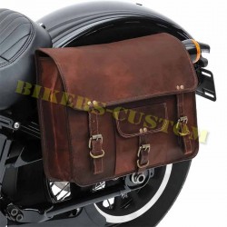 Sacoche, bagage de moto vintage et grande contenance