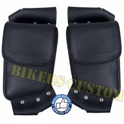 Bagage moto trousse outils droite et gauche pour pare jambes de FLH