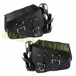 Sacoches Deri droite et gauche pour Harley et custom