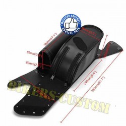 Bikers-Custom : Bagage moto trousse outils droite et gauche pour pare jambes de FLH