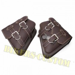 Sacoches Sanches set C, droite et gauche pour Harley sportster