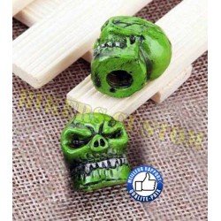 Bikers-Custom : Bouchons de valves crazy skull