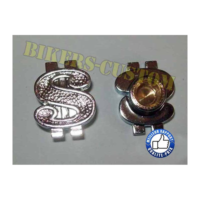 Bikers-Custom : Bouchons de valves dollar