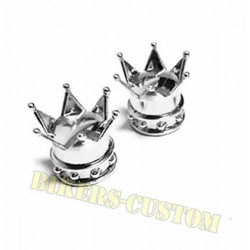 Bikers-Custom : Bouchons de valves couronne