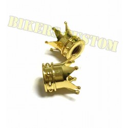 Bikers-Custom : Bouchons de valves couronne