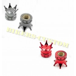 Bouchons de valves couronnes