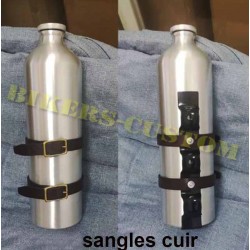 Bikers-Custom : Réservoir additionnel bouteille pour moto