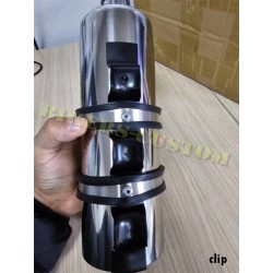 Bikers-Custom : Réservoir additionnel bouteille pour moto