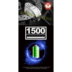Bikers-Custom : Bloque disque moto veison alarme