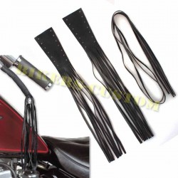Bikers-Custom : Les lanières franges en cuir pour freins moto