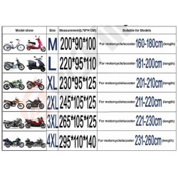 Bikers-Custom : Bâche de protection moto