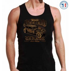 Bikers-Custom : Débardeur homme JUNK YARD GARAGE