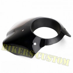 Pare brise, saute vent café racer 2 pour Harley dyna