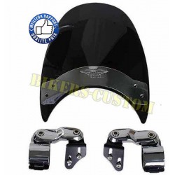 Pare brise windshield pour Harley et custom