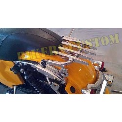 Bikers-Custom : Porte bagages pour touring noir ou chrome