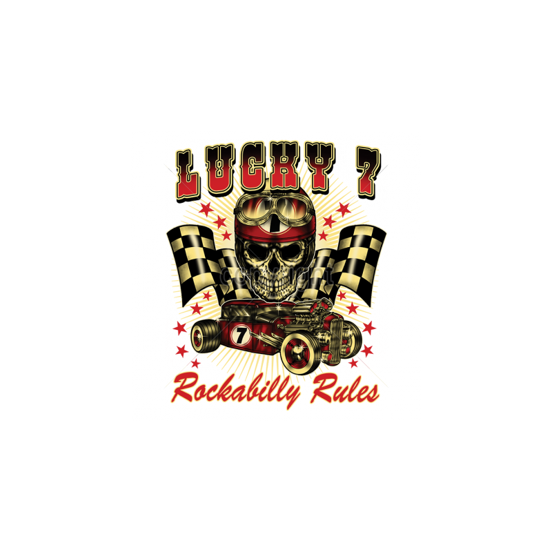 Bikers-Custom : Débardeur homme ROCKABILLY RULES