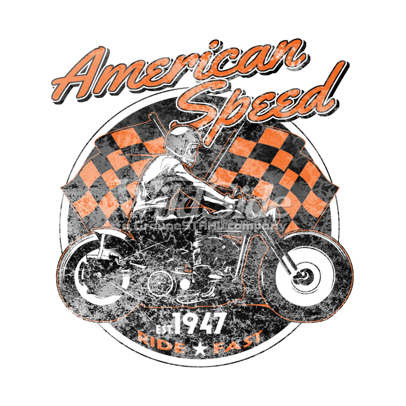 Bikers-Custom : Débardeur homme AMERICAN SPEED