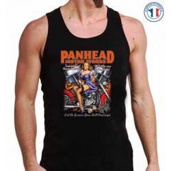 Bikers-Custom : Débardeur homme PANHEAD MOTOR WORKS