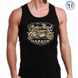 Bikers-Custom : Débardeur homme EST.1966