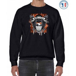 Bikers-Custom : Sweat biker USA EAGLE