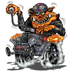 Bikers-Custom : Sweat biker HOT ROD PIG