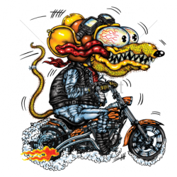 Bikers-Custom : Sweat biker YELLOW MONSTER ORANGE CYCLE.
