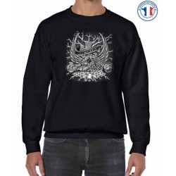 Bikers-Custom : Sweat biker RIDE TO LIVE