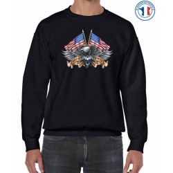 Bikers-Custom : Sweat biker WILD BREED