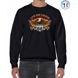 Bikers-Custom : Sweat biker THE LEGEND